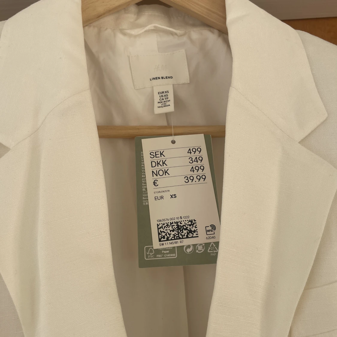 Kavaj, linneblandning - 90