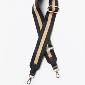 Axelrem för väska  - Säljer två olika axelremmar för väska. Mycket fint skick. Justerbara i längden och har snyggt motiv. Inköpt på Lindex där de är slutsålda nu. 