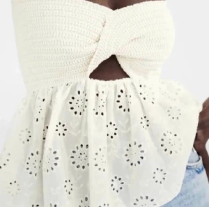 Zara topp - Säljer min fina zara topp, använd en gång❤️