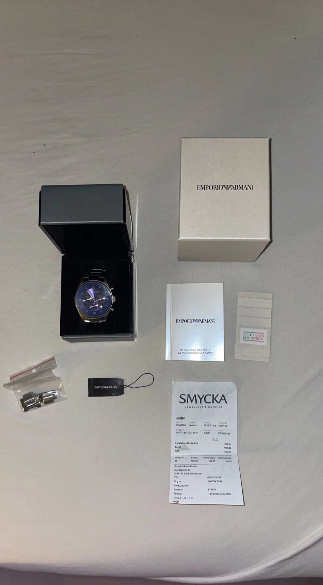 Emperio Armani Klocka