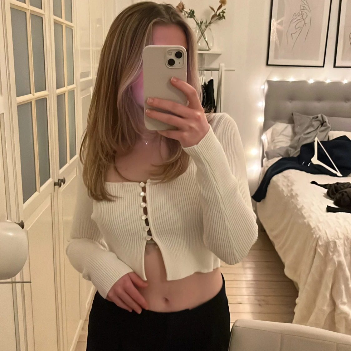 Långärmad topp - 90