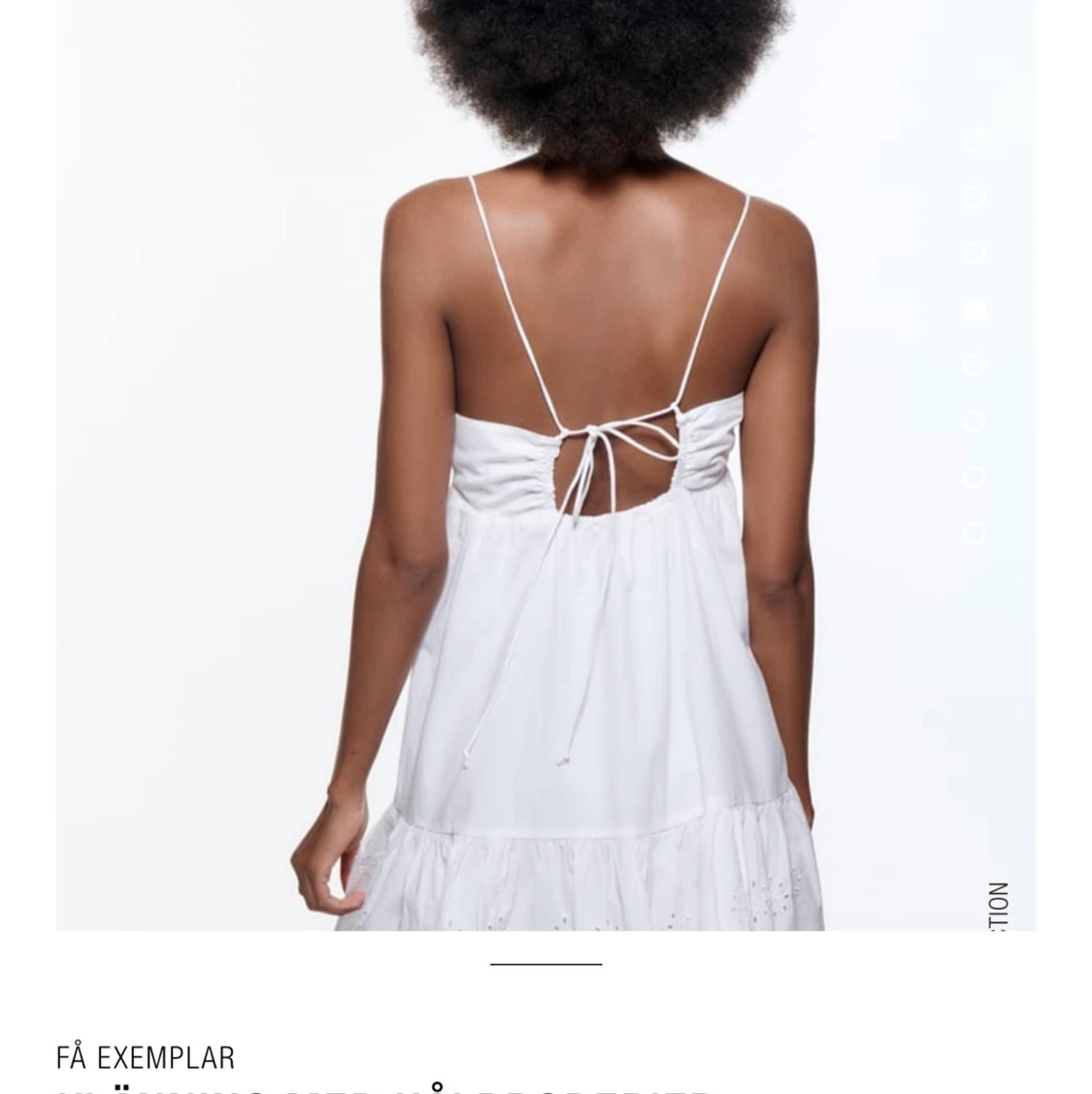 Vit sommarklänning - 90