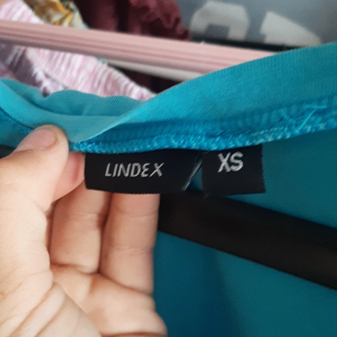 Blå klänning strl xs - 91