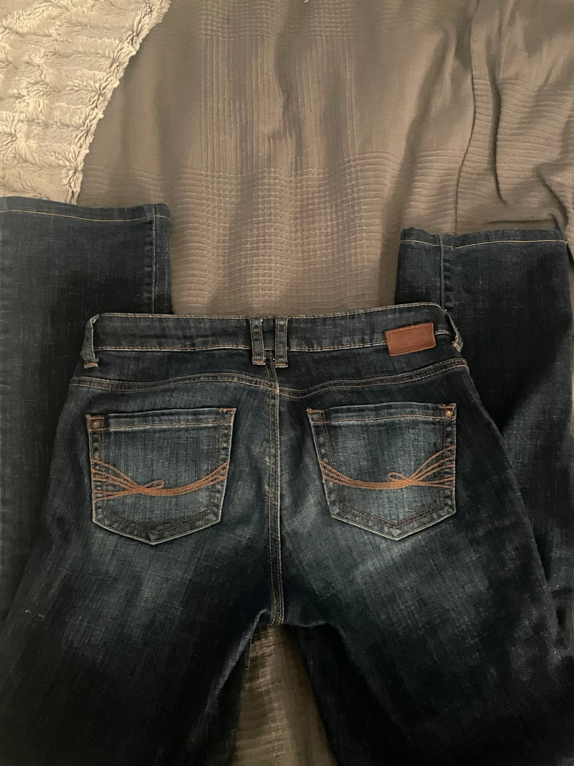 Vintage low waist bootcut jeans - 90