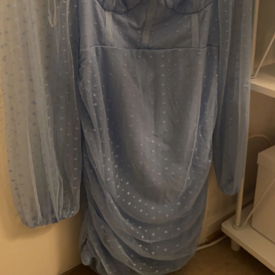 Ljusblå klänning  - 90