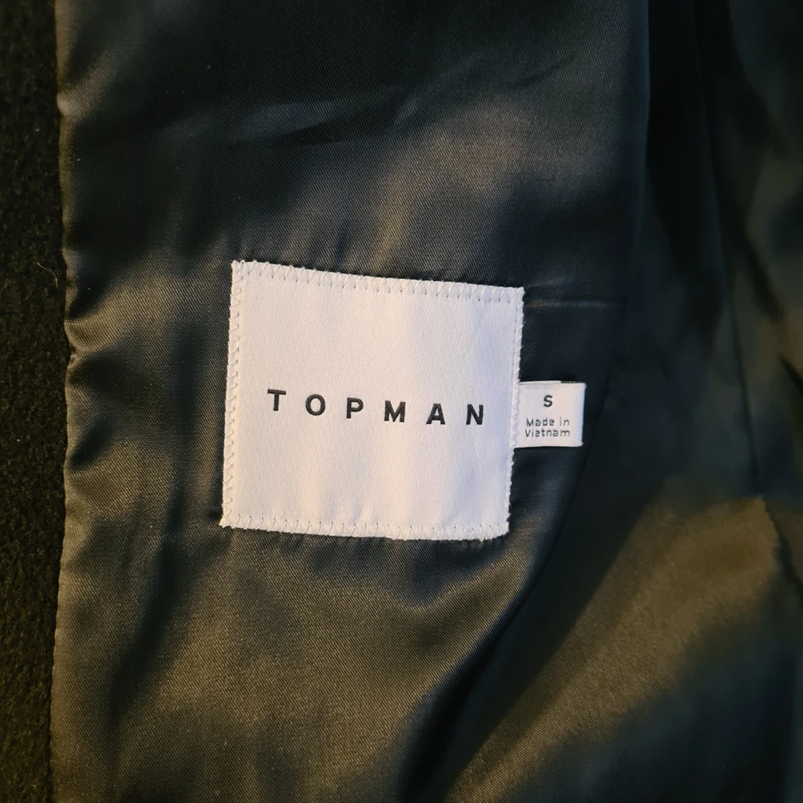 Topman - Svart Ytterrock  - 91