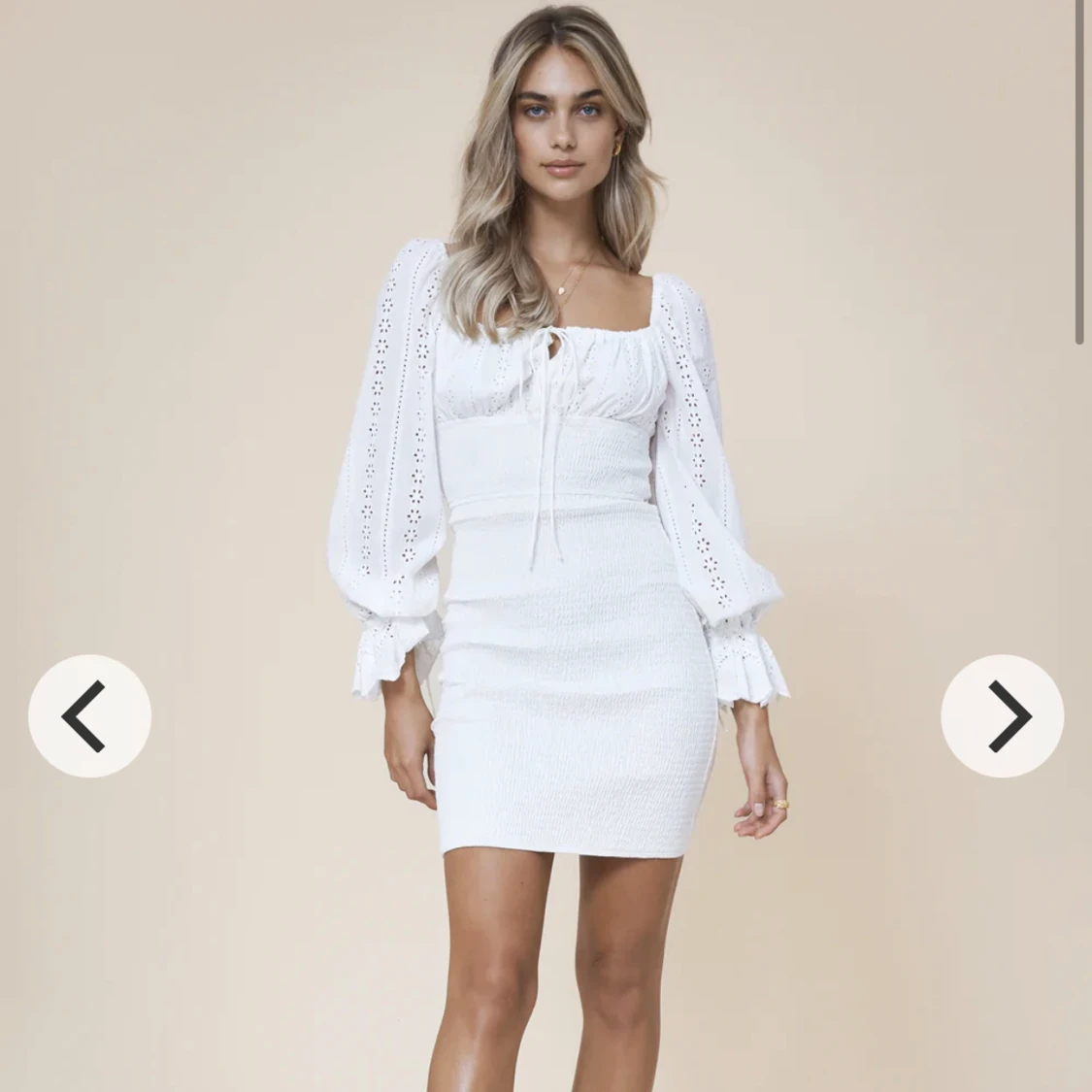 Boho Dress White- Adoore