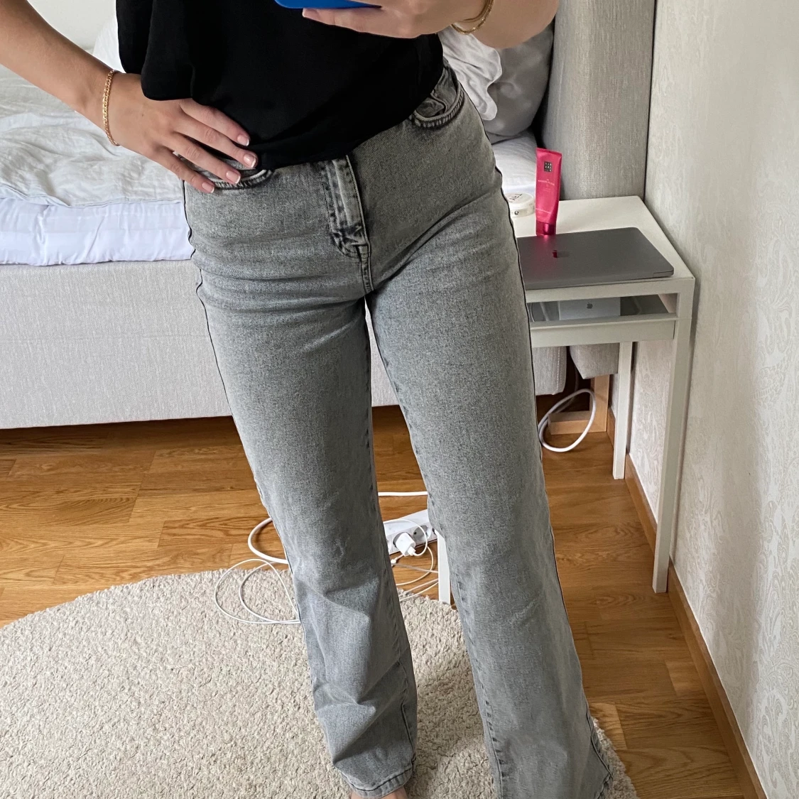 Gråa jeans Madlady - 90