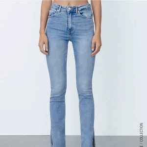 Zara jeans - Säljer dessa som nu inte finns kvar på zara, endast använda 1 gång💞hör av er för fler bilder!
