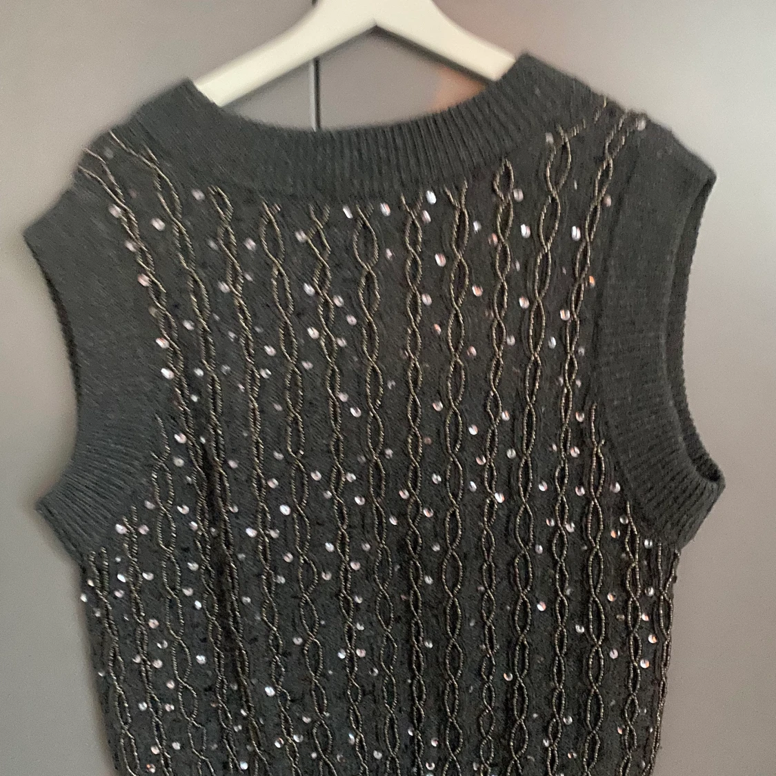 Zara glitterväst  - 90