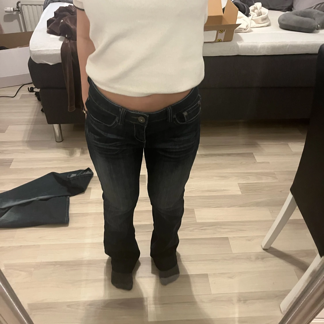 Lågmidjade jeans - 91