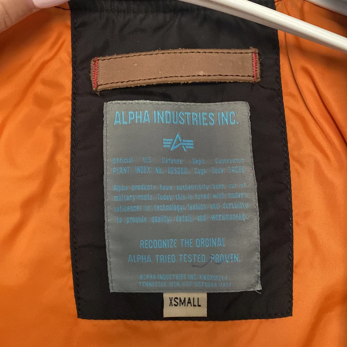 Alpha jacka svart - 91