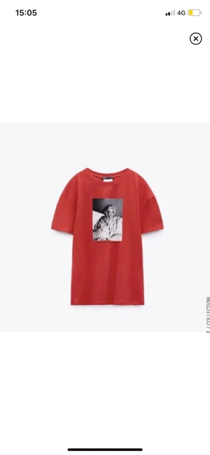 Zara T-shirt  - Snygg tröja från Zara, strl M men skulle mer säga S💓