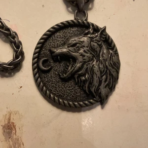 Varg halsband - Ett skit snyggt varg halsband Använd typ tre gånger Tar endast swish❤️