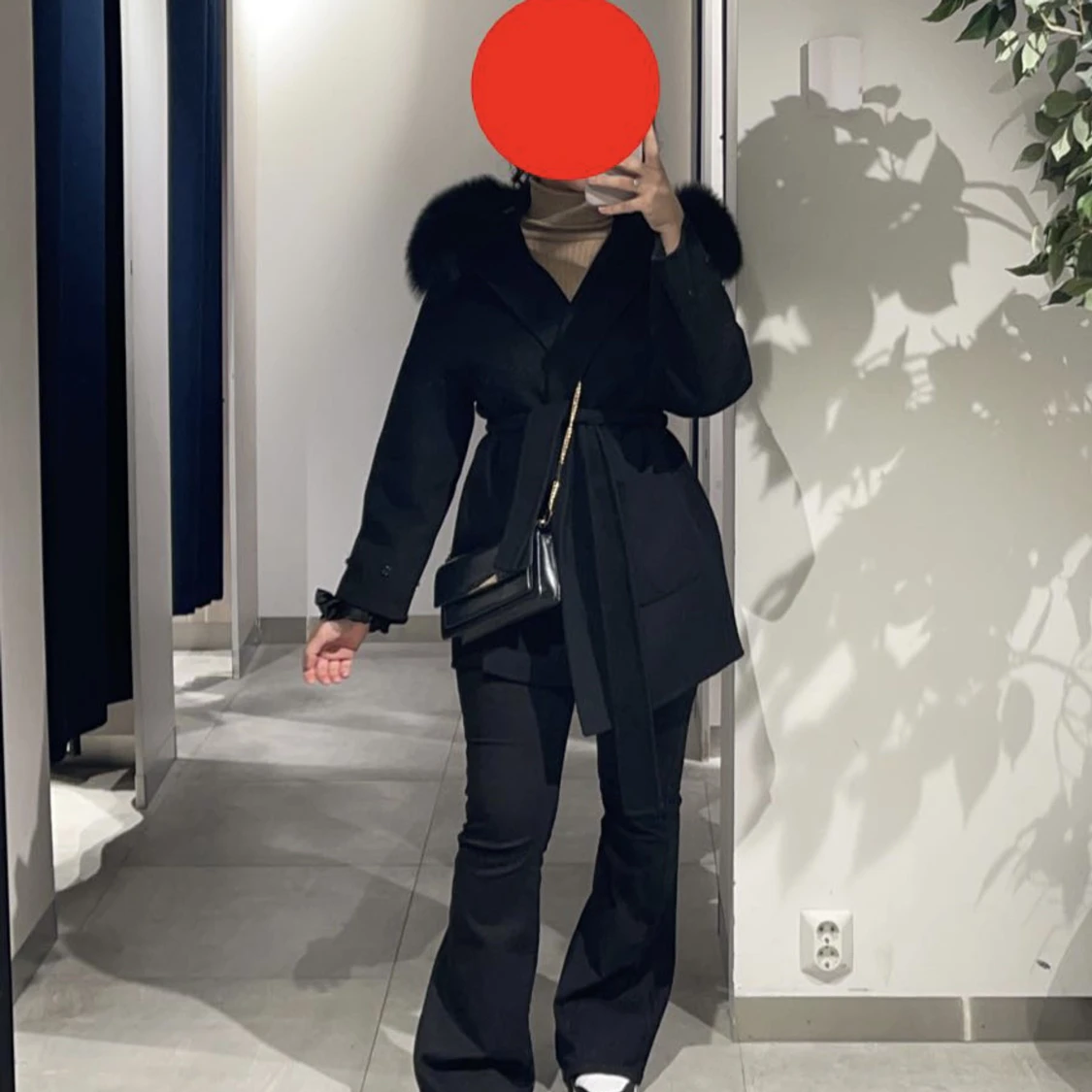 Kappa med päls  - 90