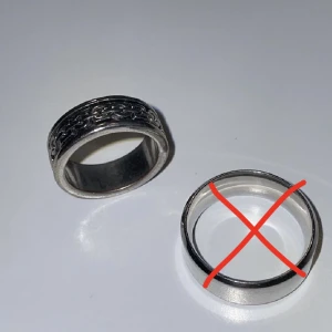 Ring - Jättefin silver ring. 💓