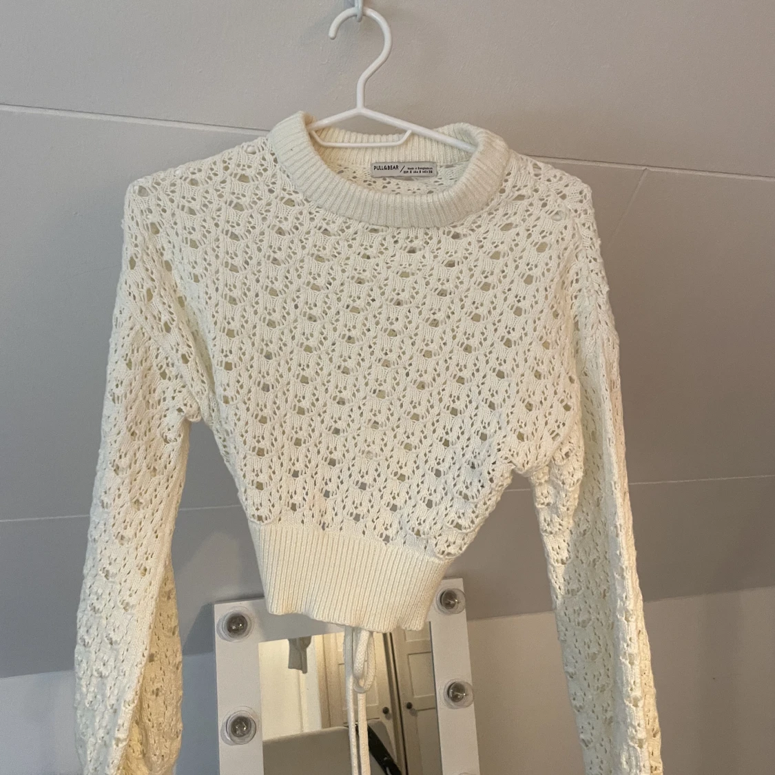 Gullig Stickad tröja