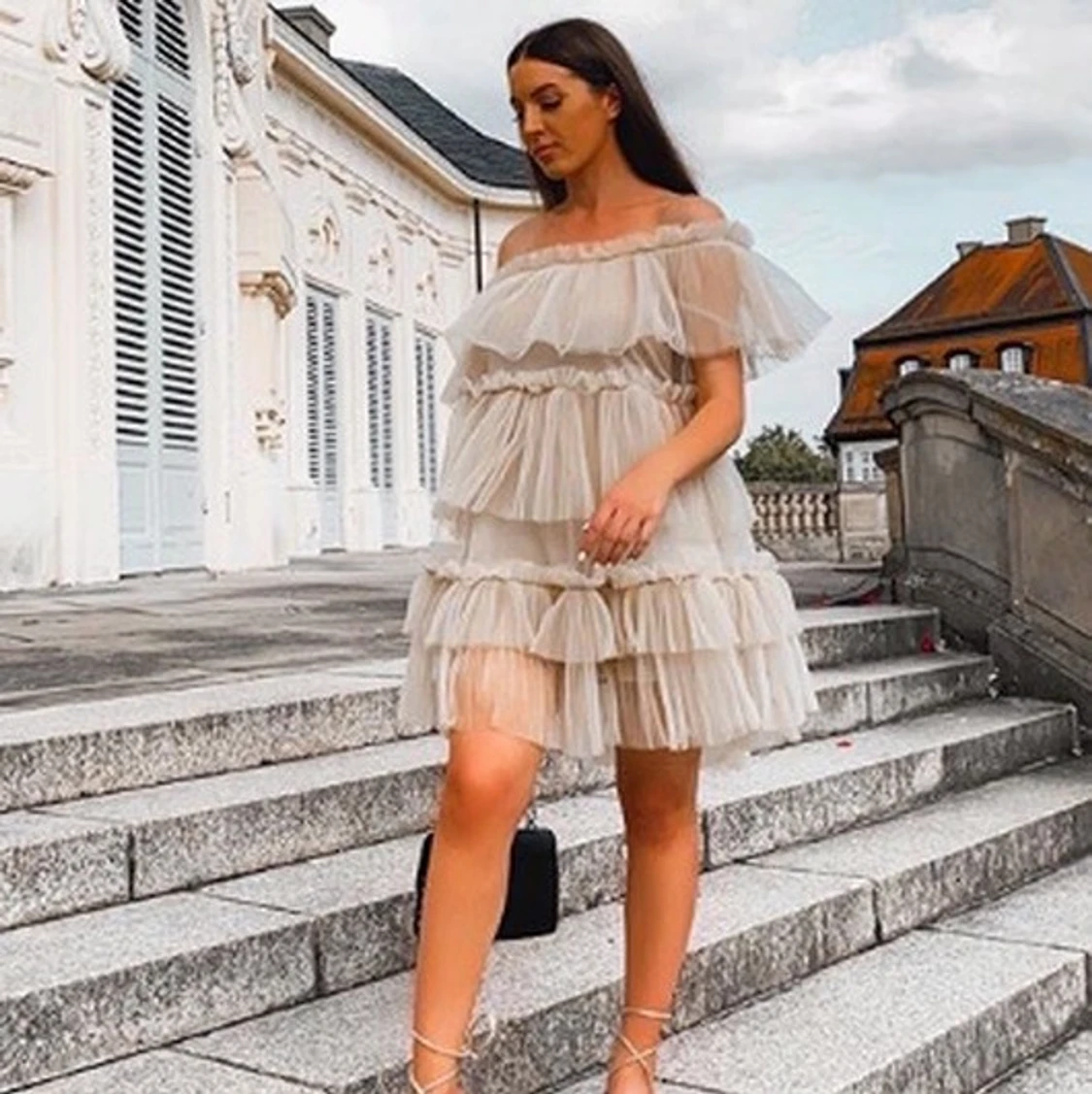 Tyllklänning, strl M