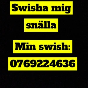 Pls - Om du swisha mig du reddar mig från att vara pank och jag blir glad då