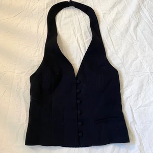 Halterneck topp - Super fin halterneck svart topp! 