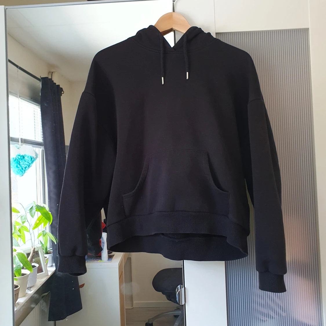 Svart Hoodie 