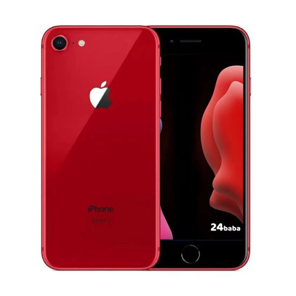 IPhone 8 röd i mycket bra skick!🦋  Ge bud •Inga sprickor eller repor i glaset •64GB  •Frakt tillkommer  Hör av er för mer info och bilder😊. Övrigt.