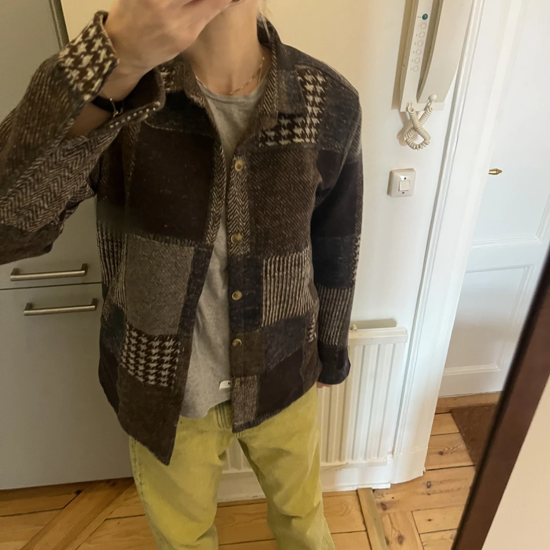 Overshirt/jacka patchwork - 90