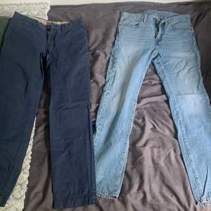 Levis jeans 510 w 31 l32  J.Lindberg blåa chinos 29/32  Kan köpas separat, skriv isf!