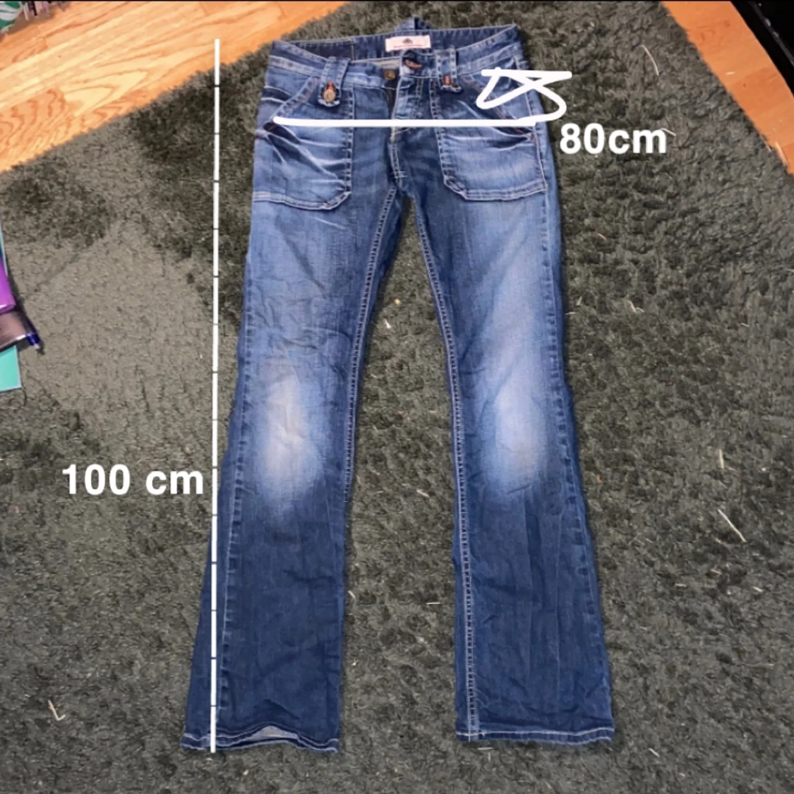 Lågmidjade jeans - 91