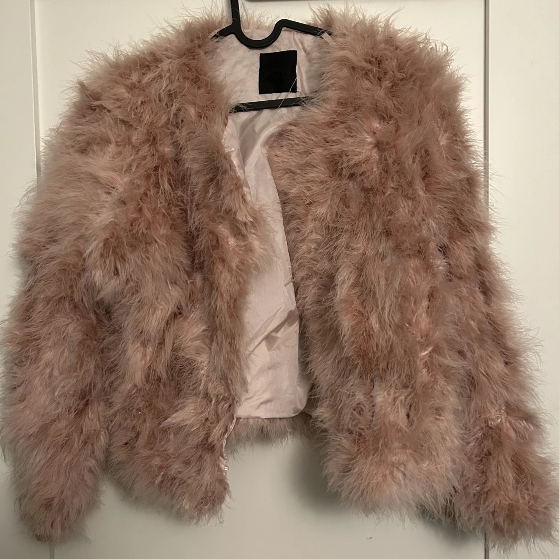 Rosa pälsjacka från WOS - 90