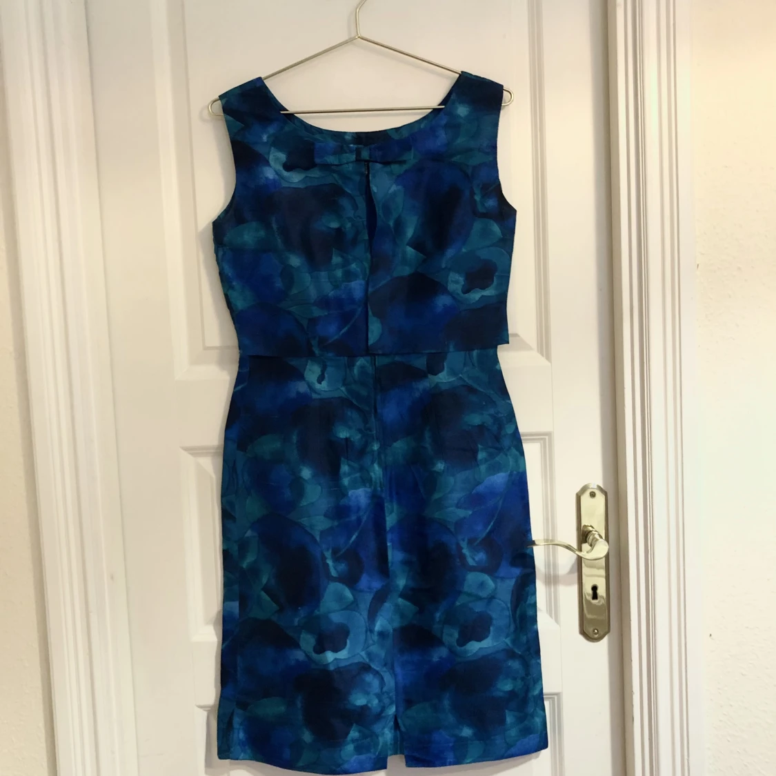 Blå vintage klänning 1900-tal - 90