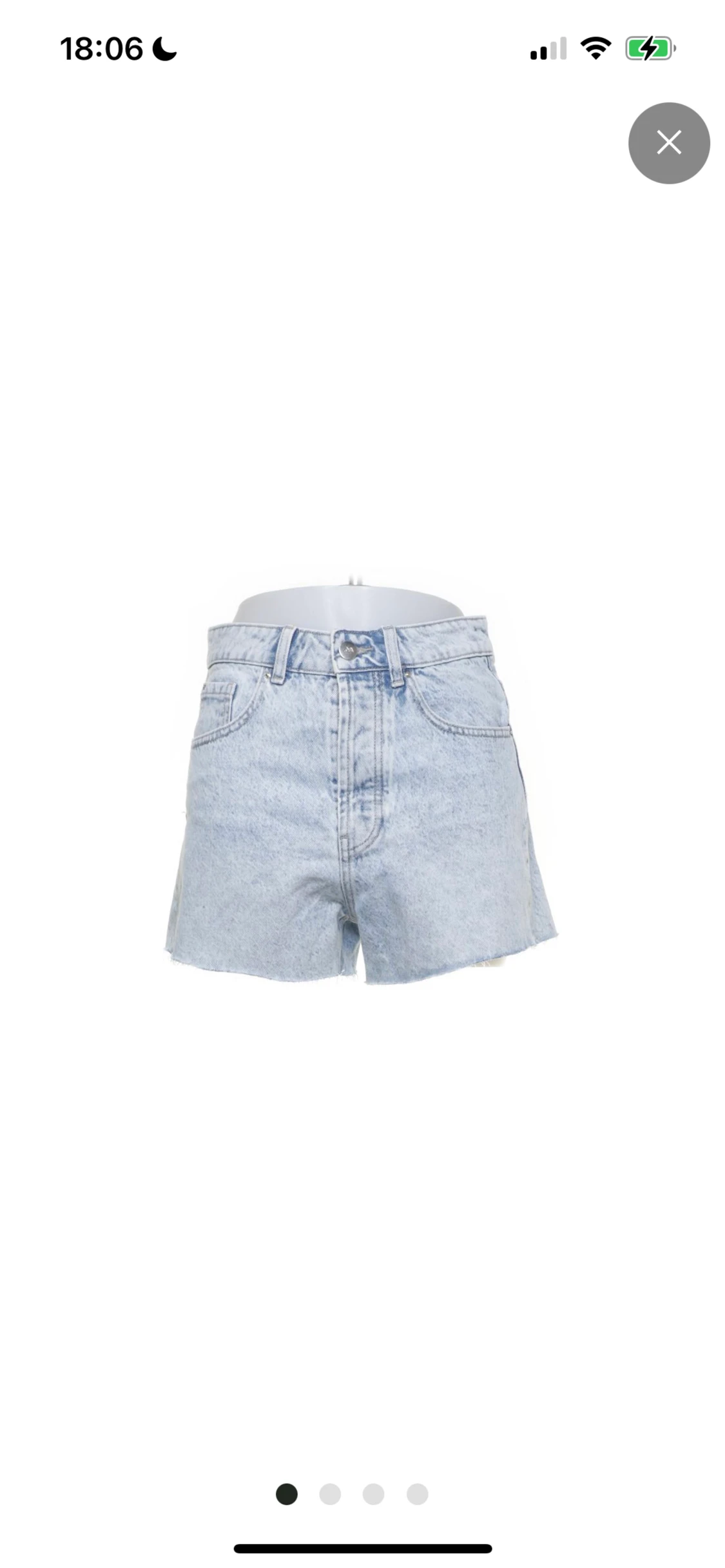 Zara jeansshort