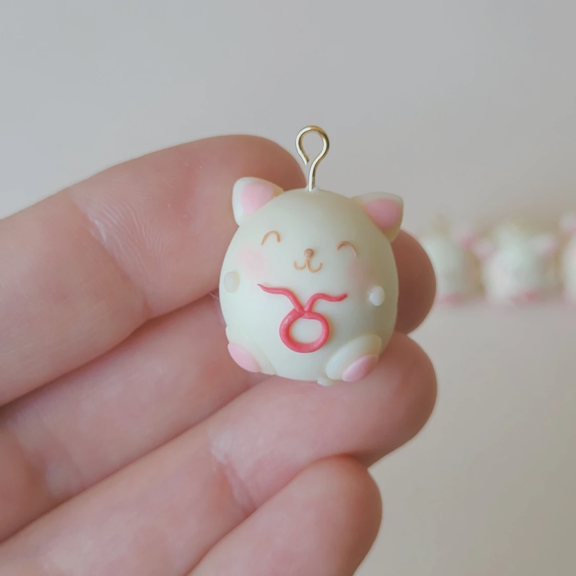 Handgjorda charms/nyckelringar - 91