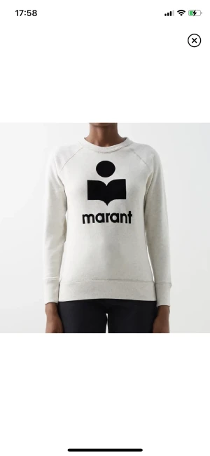 Isabel marant tröja - Säljer min jätte snygga isabel marant tröja med grönt tryck, inga defekter alls och är i toppskick💕