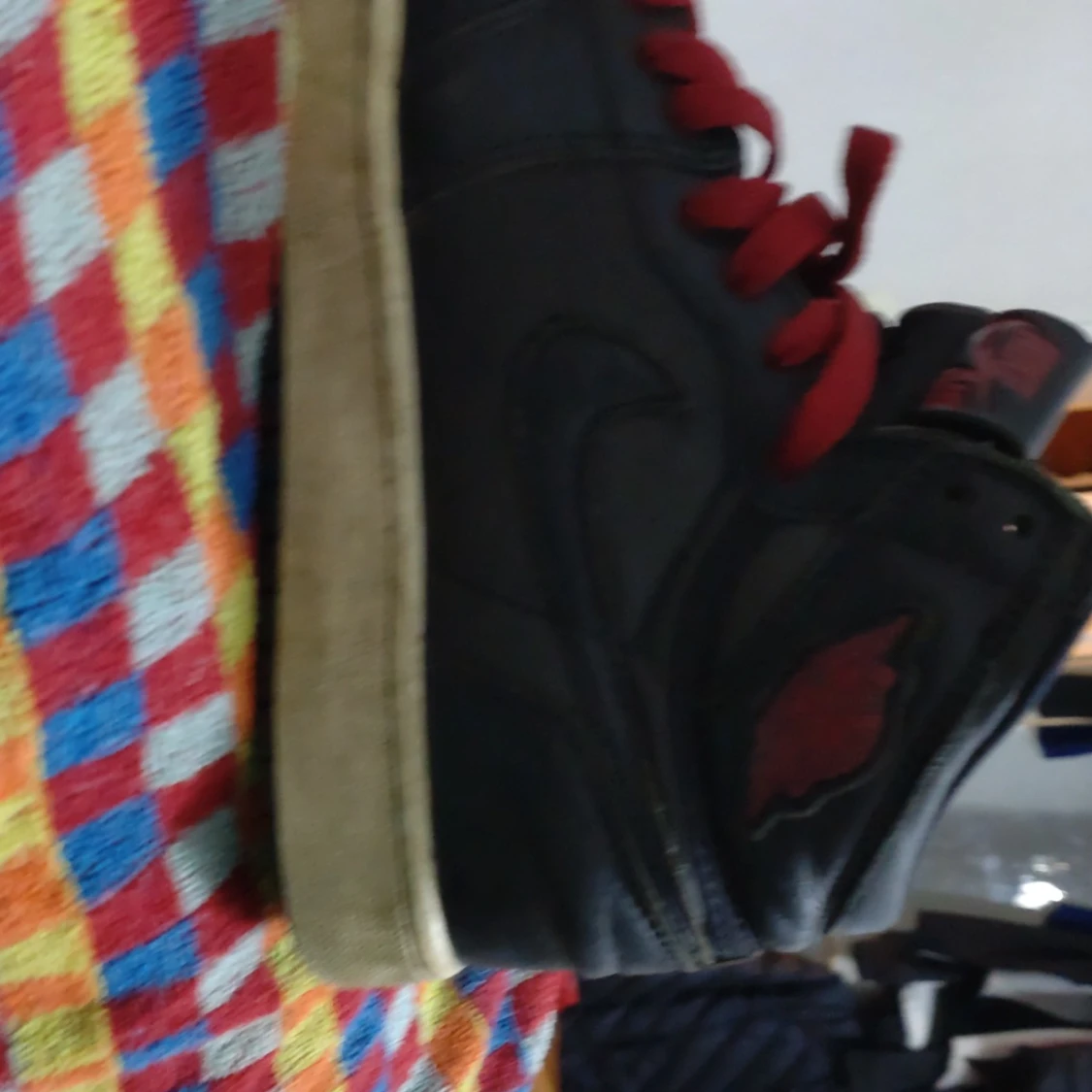 Air Jordan 1 high black n red - 91
