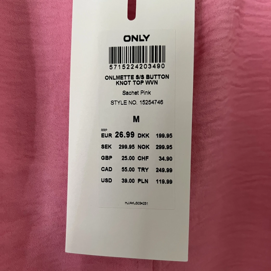 Vero Moda knytblus rosa medium nypris 300kr - 90
