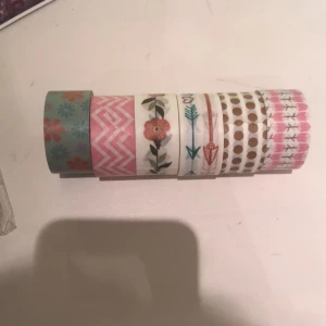 Dekor tejp - Fin dekor tejp i olika mönster  3kr/st eller alla 6 för 10kr