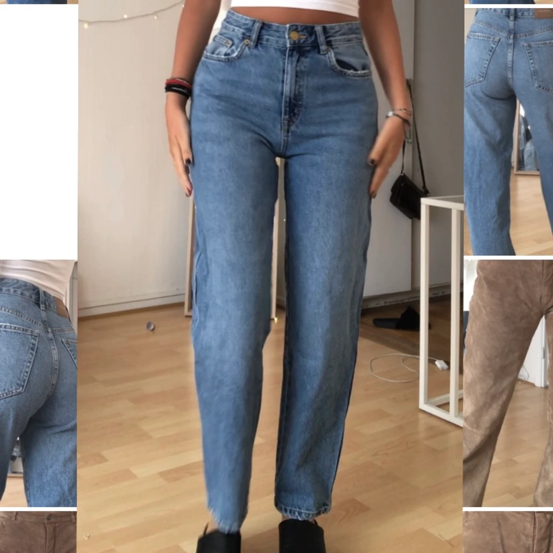 Slouchy Jeans med hög midja - Pull & Bear