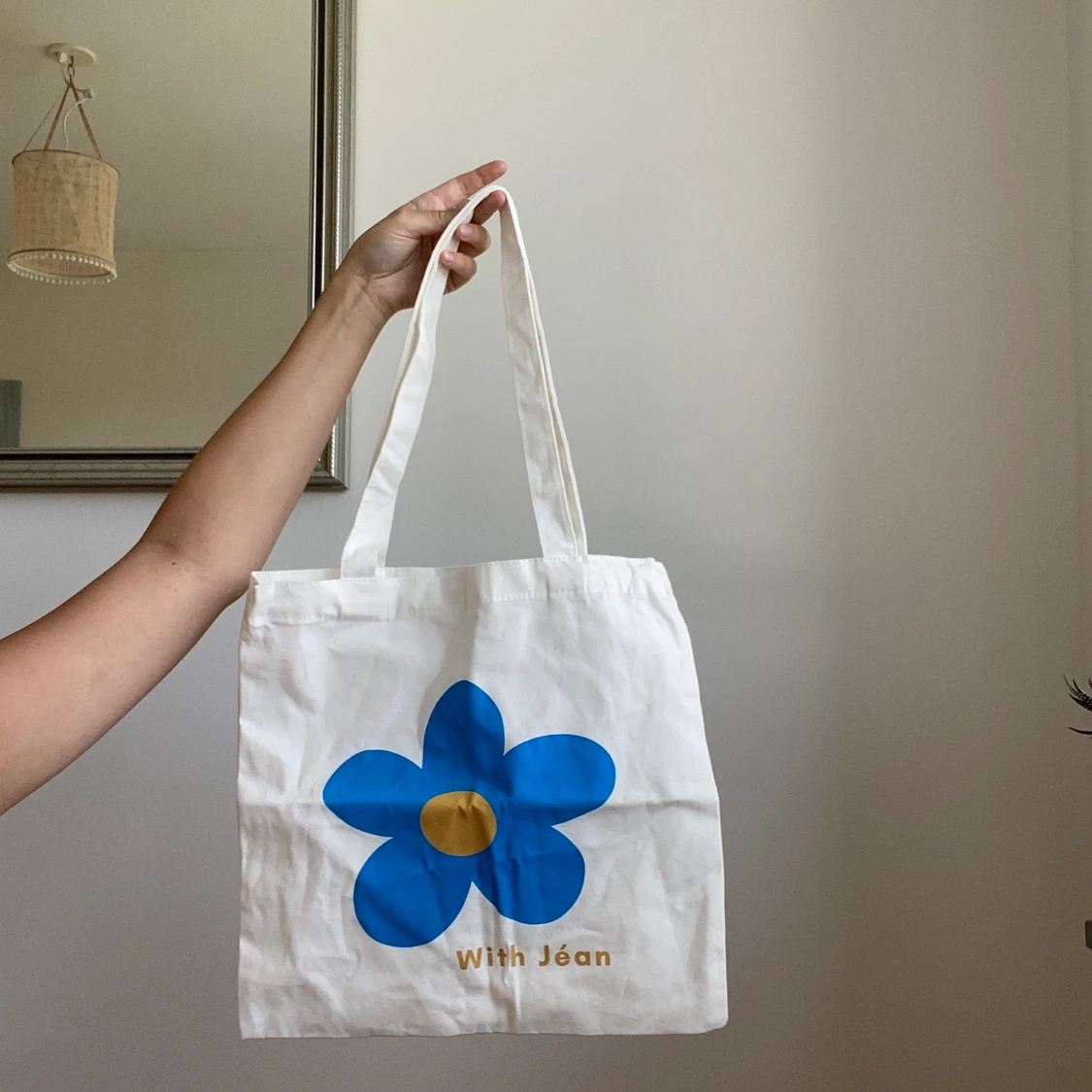 With Jéan totebag