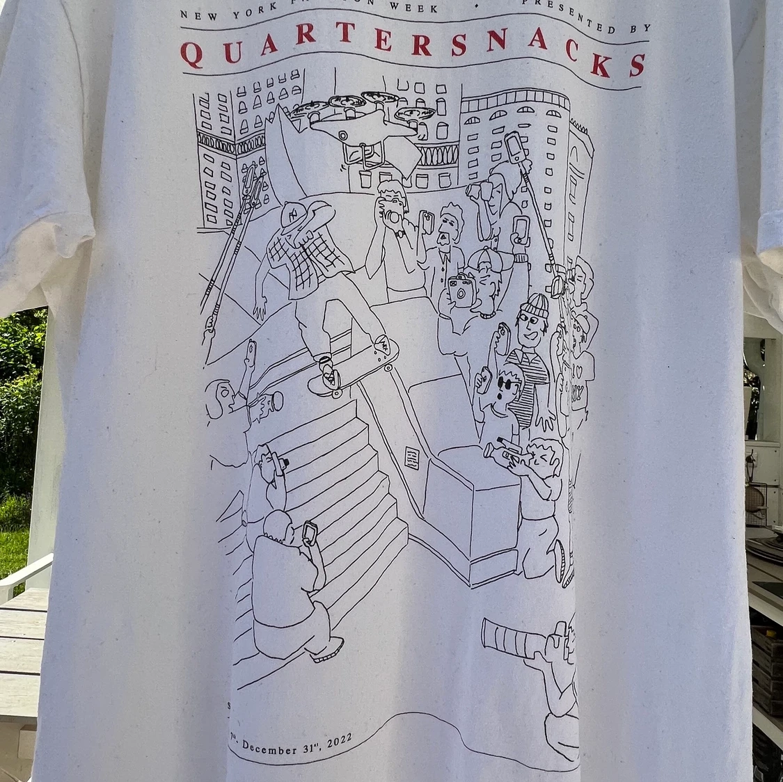 Quartersnacks t-shirt - 91