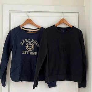 Två collegetröjor från Gant - Storlek S. Köp tillsammans för 100 kr eller separat för 50 kr styck. 