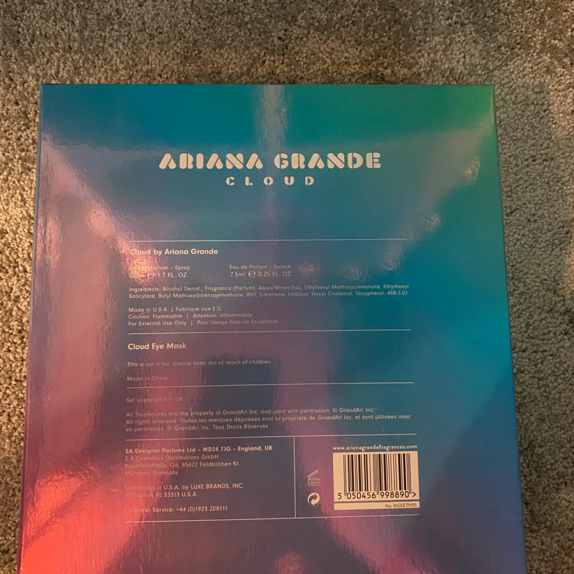 Ariana Grande Gift Box Cloud - 90