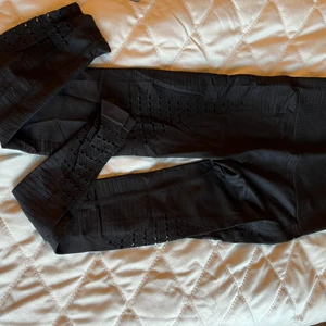 Svarta Tights - Svarta tights stl XS oanvända 