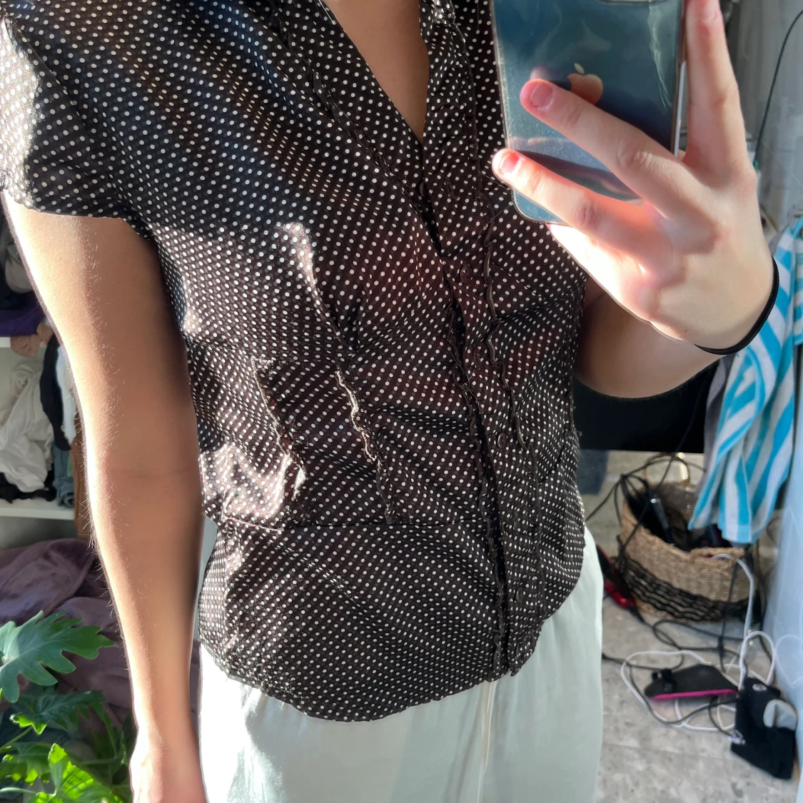 Söt figursydd topp - 90