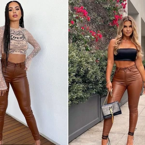 Läderbyxa   - Säljer denna läderbyxa för att den inte är passar, helt oanvänd. Köpt för lite mer än 300kr men säljer för 200kr