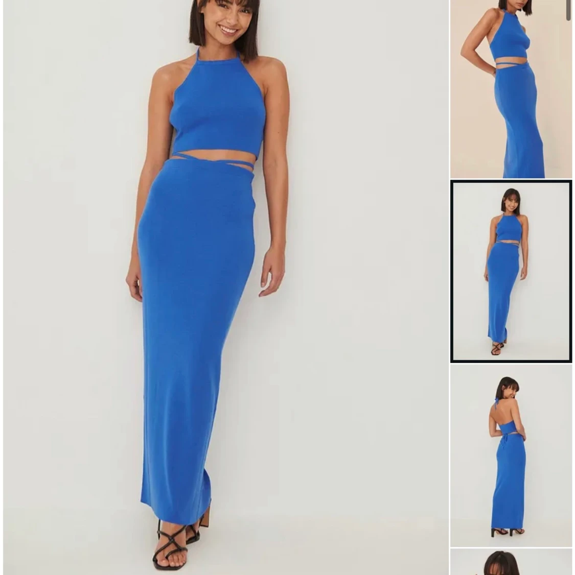 Oanvänt slutsålt set med lapparna kvar