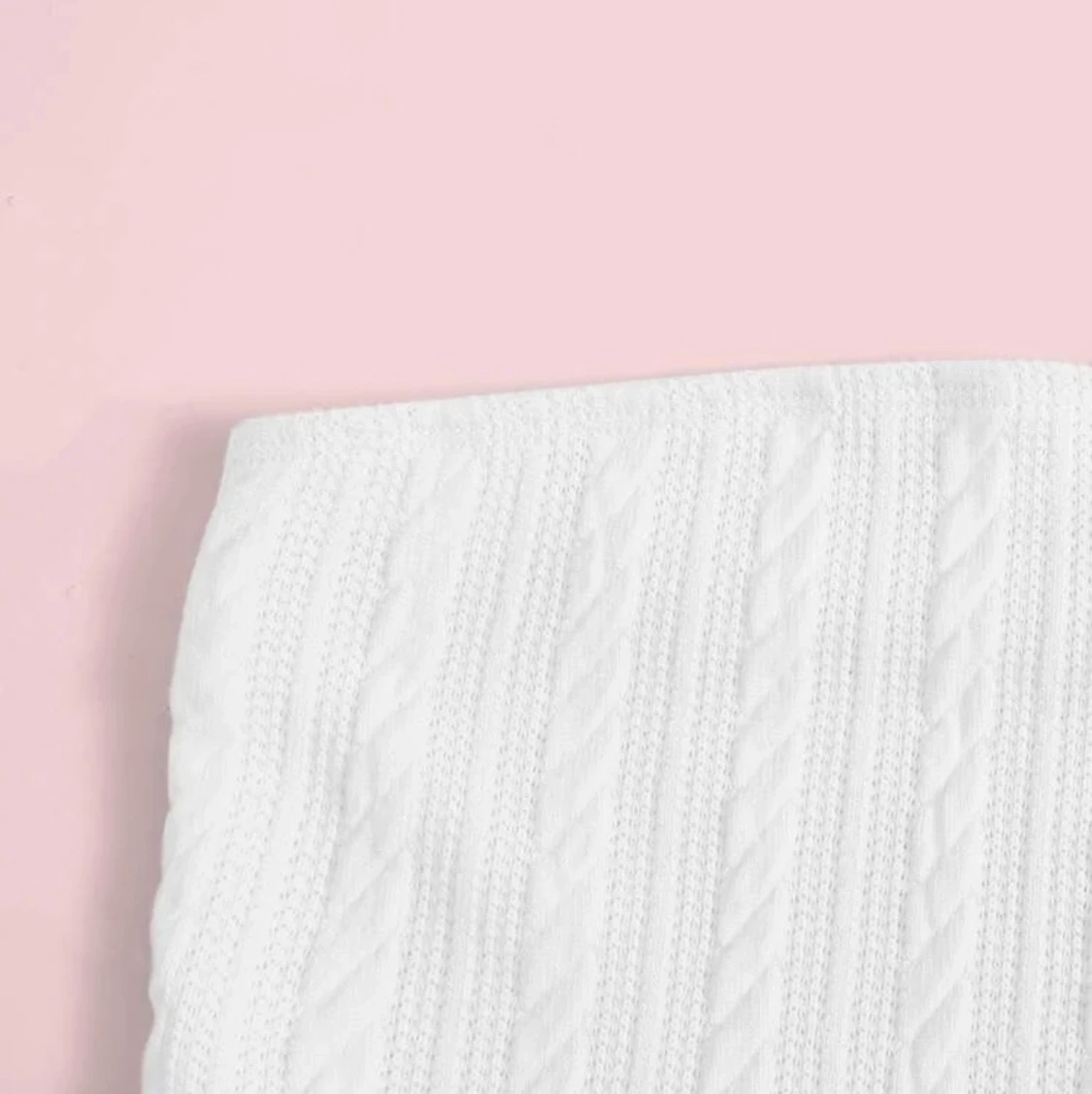 Vit slätt dressy linne  - 91