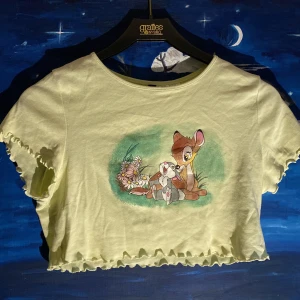 Från h&m - Hej! Detta är en Bambi Tröja, jag har använt cirka två gånger, men vill inte har den längre, den är lite för stor för mig och den är väldigt kort, skicka till mig om du vill ha mer info/ puss Kira ❤️