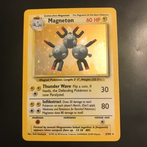 Magneton  - Rare Holo. Kan fraktas! Kom DM för fler frågor! Org pris 300kr