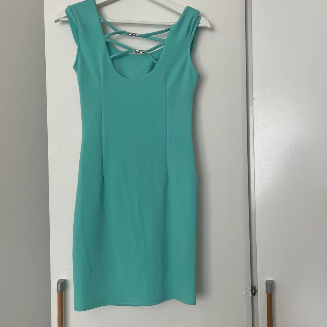 Klänning i turkos  - 90